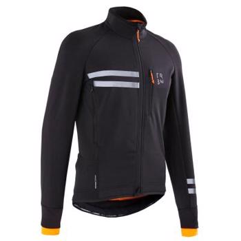 Jachetă ciclism iarnă RC 500 Negru bărbați TRIBAN