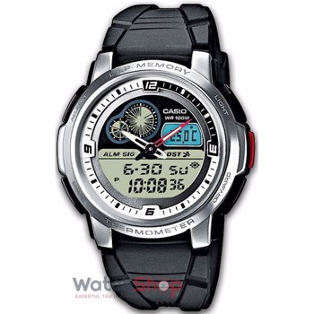 Ceas cronograf digital cu display analog