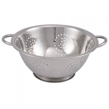 VANORA strecuratoare din inox, cu 2 manere, diametru:28 cm