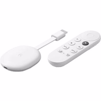 Media Player GOOGLE Chromecast, Google TV, 4K, Wi-Fi, alb