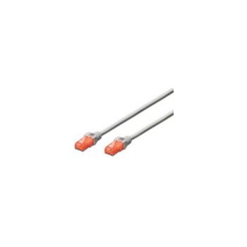 DIGITUS Premium CAT 6 UTP patch cable, Length 2,0m, Color grey