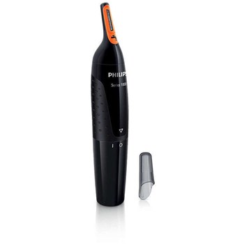 Trimmer nas/urechi PHILIPS NOSETRIMMER seria 1000 NT1150/10, baterie, negru