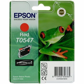 Toner inkjet Epson T0547 rosu, 13 ml