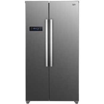 Side by Side BEKO GNO4331XPN, NeoFrost, 436 l, H 177 cm, Clasa E, inox