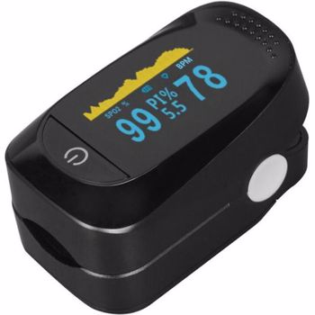 Pulsoximetru pentru deget C101A2, ecran OLED, 6 moduri afisare