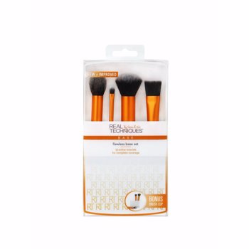 Set 4 pensule Real Techniques Flawless Base Set Pinselset pentru machiajului