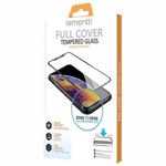 Folie iPhone 12 Pro Max Lemontti Sticla Full Fit Black