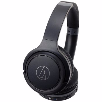 Casti Wireless Audio-Technica ATH-S200BT, bluetooth, Negru