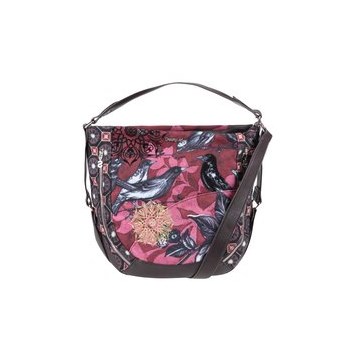 Geanta Desigual Marteta Bird Land cu imprimeu colorat