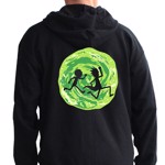Hanorac cu Gluga Rick And Morty Portal M