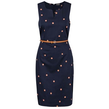 Rochie bleumarin fara maneci VERO MODA Pekaya