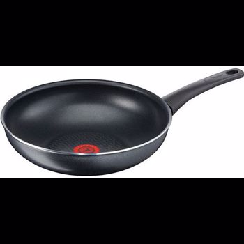 Tigaie TEFAL Elegance Wok C3671903, 28cm, aluminiu, negru