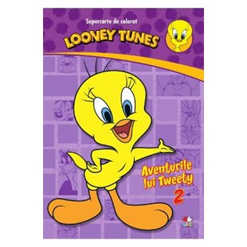 Looney Tunes. Aventurile lui Tweety 2. Supercarte de colorat