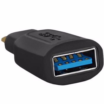 Qoltec USB adapter 3.1 type C male | USB 3.0 A female