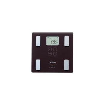 Cantar electronic Omron BF214 150 kg Diviziune 100g Monitor Body Fat Negru hbf-214-ebr