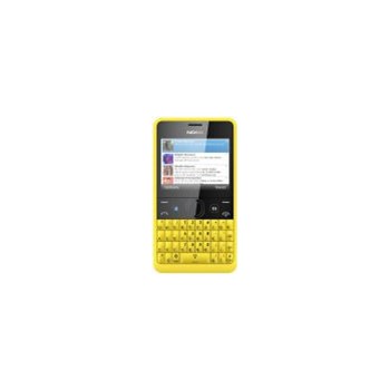 Telefon Mobil Nokia Asha 210 (Galben)
