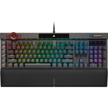 Tastatura Mecanica Gaming Corsair K100 iluminare RGB switch Cherry MX Speed Negru ch-912a014-na