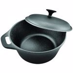 Cratita Heinner Fonta HR-TNJ-5A24, 24cm, 3.8L (Argintiu)