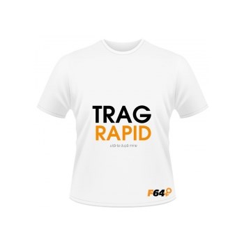 Tricou Trag Rapid Alb - S