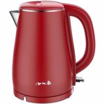 Fierbator apa Arielli AEK-4016SS, 1.7 L, 2200 W (Rosu)