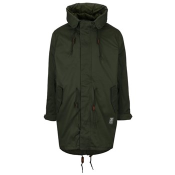 Geaca parka kaki cu jacheta subtire matlasata 2in1 pentru barbati - adidas Originals