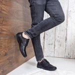 Pantofi barbati Piele Magin negri