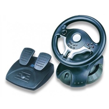 Volan cu pedale Gembird STR-RACEFORCE, dual vibration