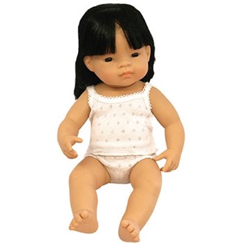 Papusa fetita asiatica 38 cm - Miniland
