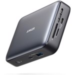 Docking Station Anker PowerExpand 7-in-1, Thunderbolt 3, 45W, 4K HDMI, 1Gbps Ethernet, USB-A, USB-C, SD 4.0 (Gri)
