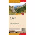 Harta de drumetie - Muntii Cozia