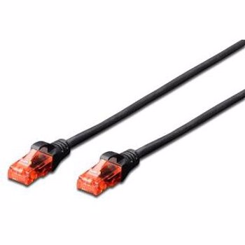 Patchcord Digitus Premium UTP CAT6 0.5m Black