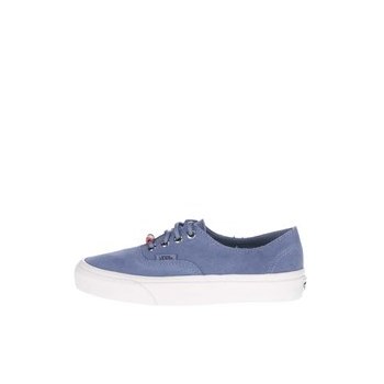 Tenisi albastru deschis Vans Authentic din piele intoarsa pentru femei