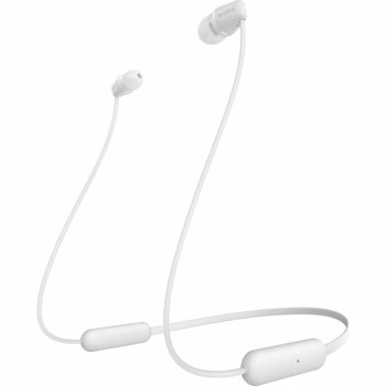 Casti cu Bluetooth Sony WI-C200, alb